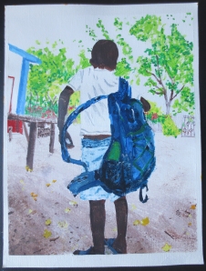 Kenya Student Painting